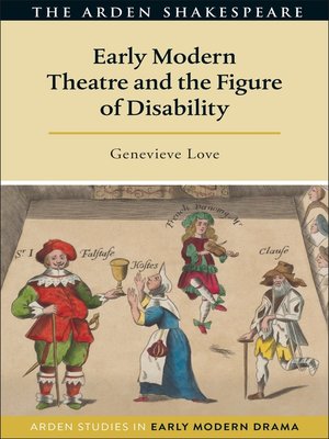 cover image of Early Modern Theatre and the Figure of Disability